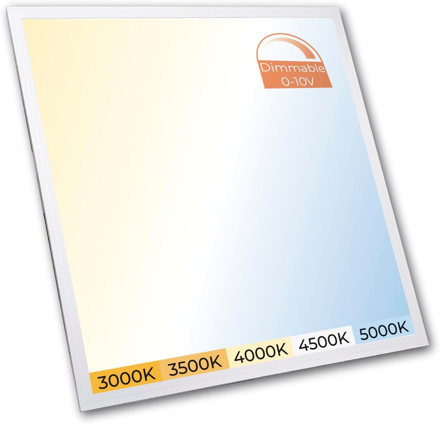 2x2 LED Flat Recessed Panel Light 48W 5000LM