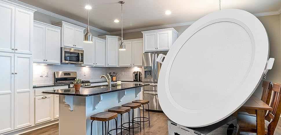 12 Pack 4 Inch LED Recessed Ceiling Light with Junction Box- 10W 800LM, 5CCT Selectable , Dimmable Can less Downlight