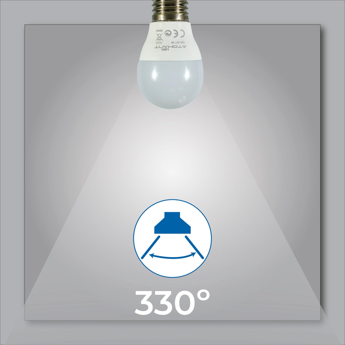 96 Pack A19 LED Bulb 9W 800 Lumens, 2700K Daylight Bright White, 110V E26 Base