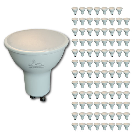 96 Pack GU10 LED Bulb 9W 800 Lumens, 2700K Soft White, 110V Spotlight (60W Incandescent Replacement)